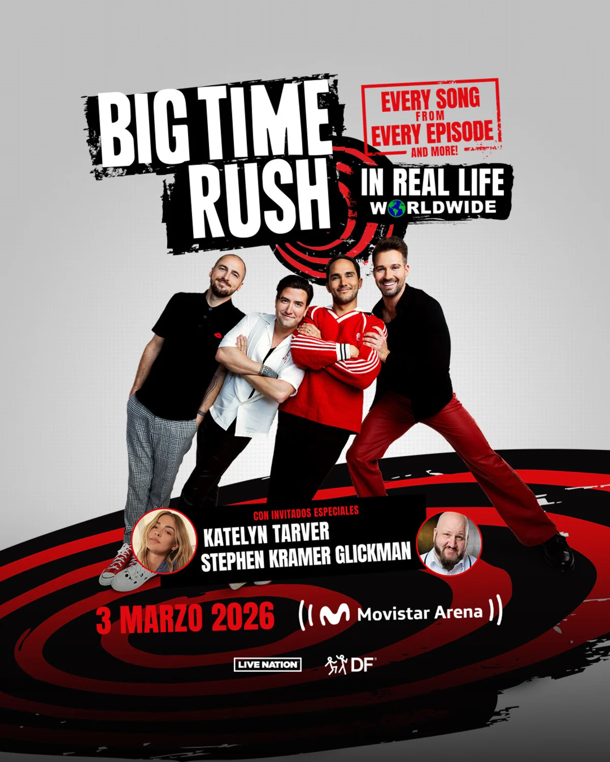 Big Time Rush vuelve a Buenos Aires: cuenta regresiva para una noche inolvidable en el Movistar Arena